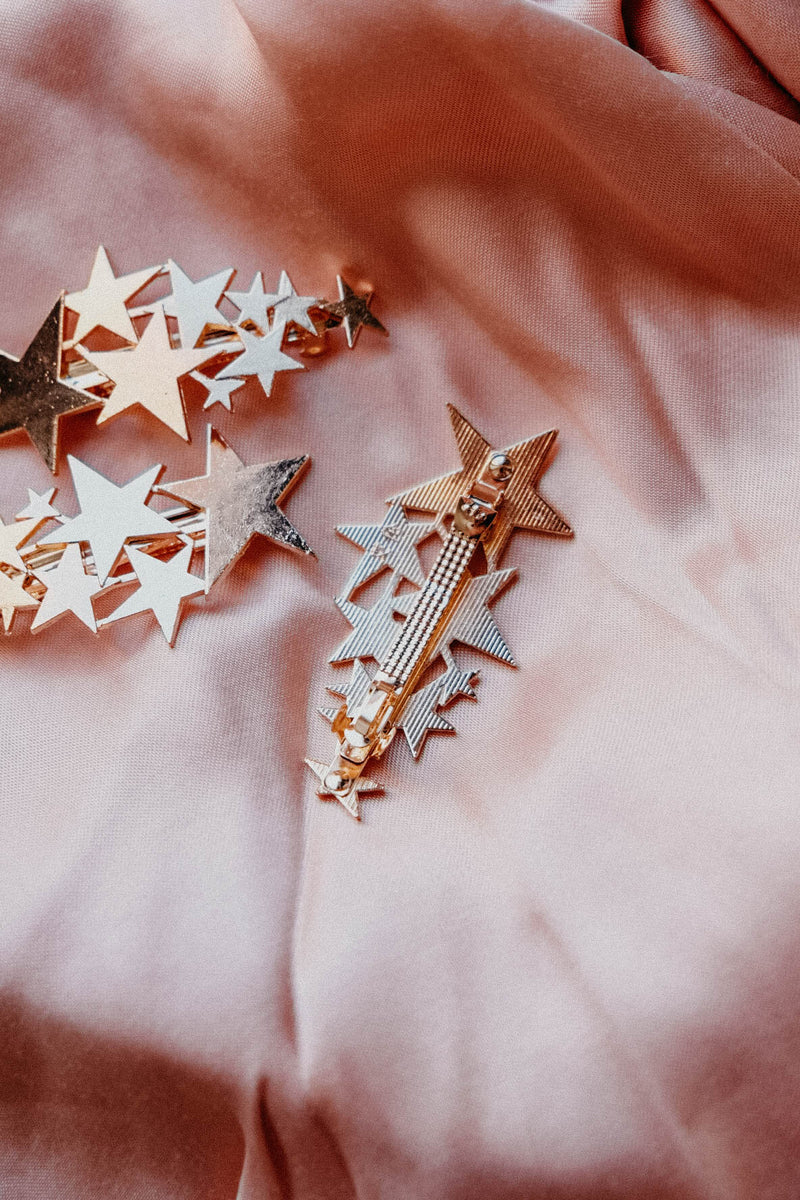 Isabel Star Cluster Hair Barrette Clip