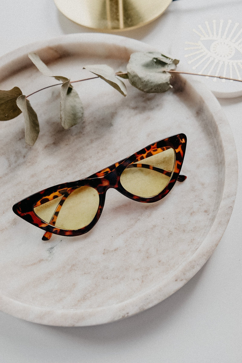 Riley Retro Cat Eye Sunglasses