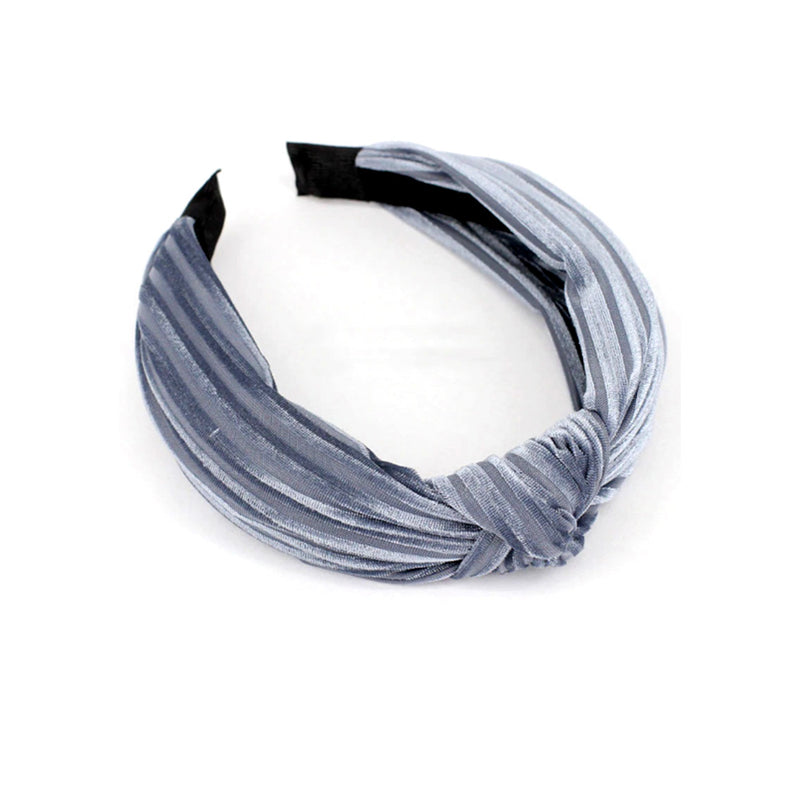 Bea Grey Twist Knot Headband