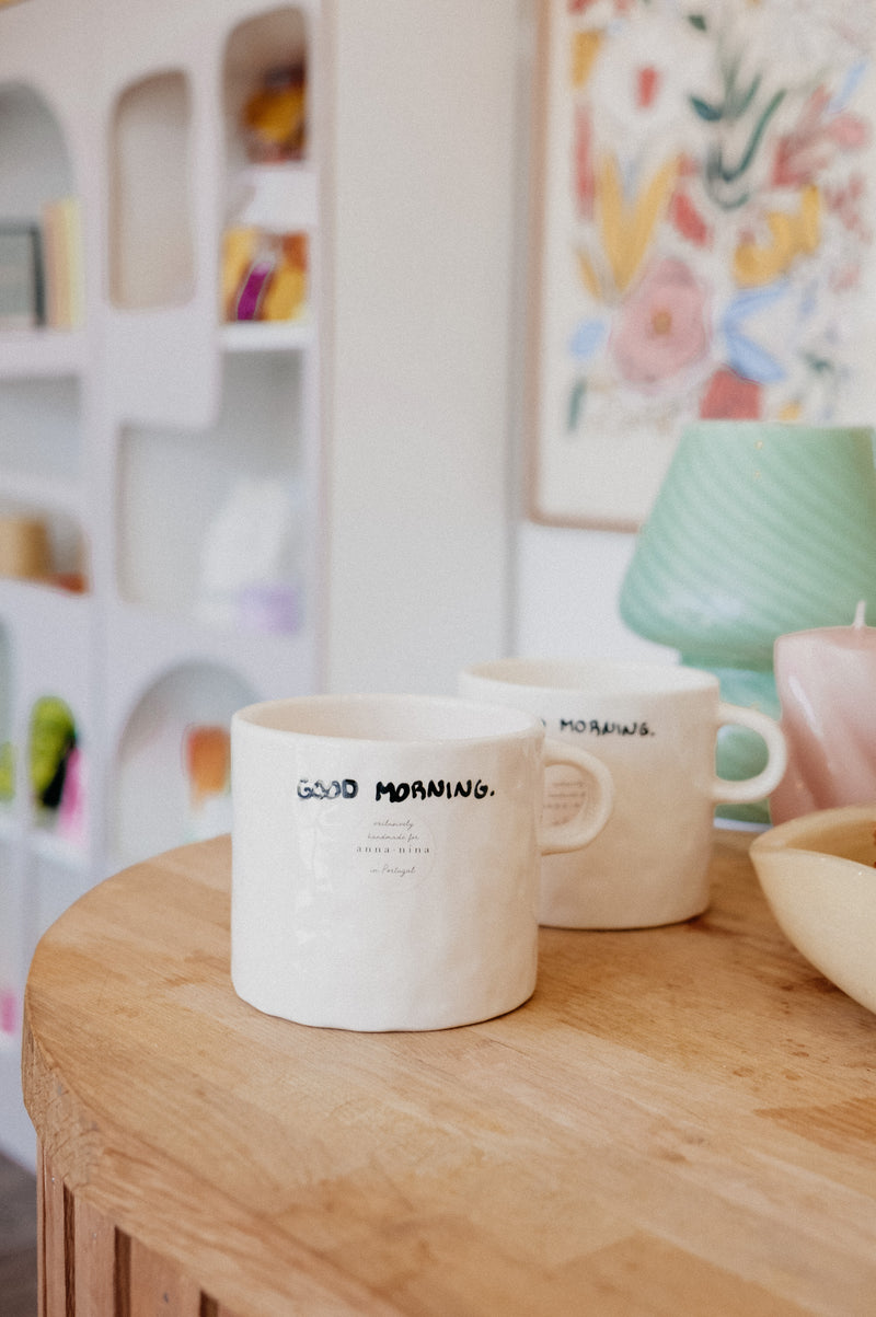 Rowe Goodmorning Ceramic Coffee Mug