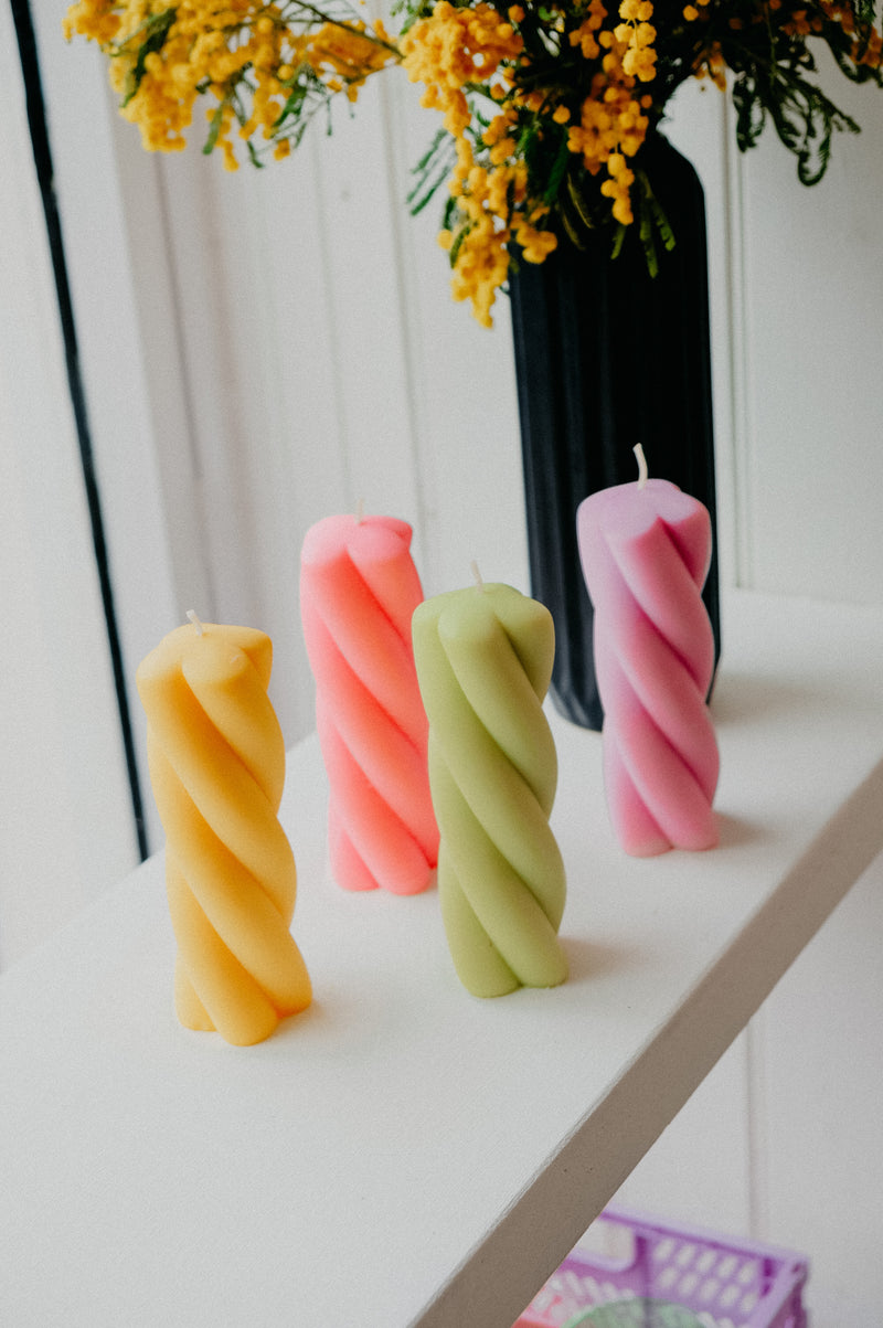 Marshmallow Fluff Twist Candle