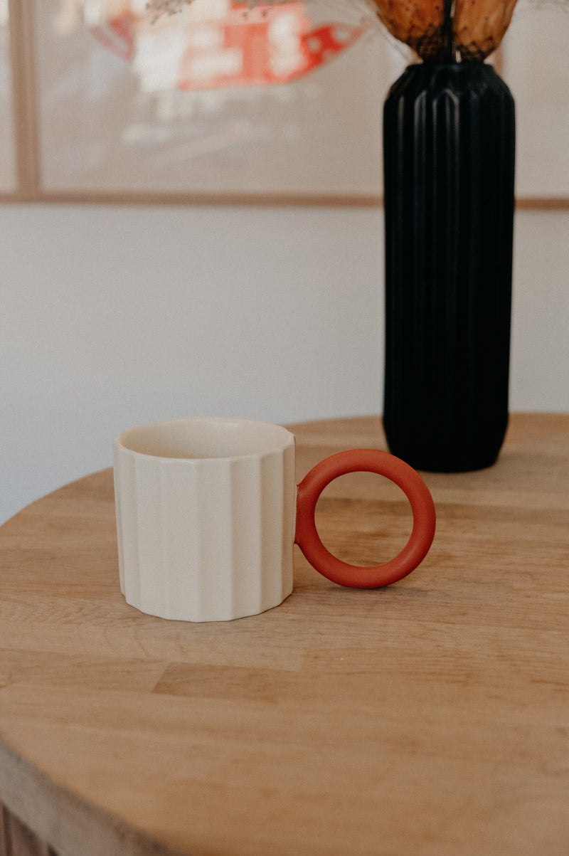 Willow Layered Round Handled Mug - 2 colour options