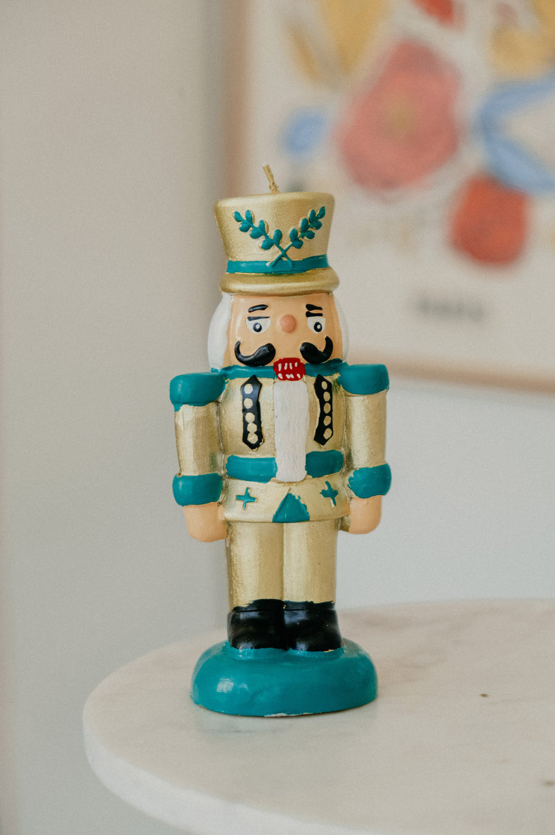 Nutcracker Christmas Festive Candle