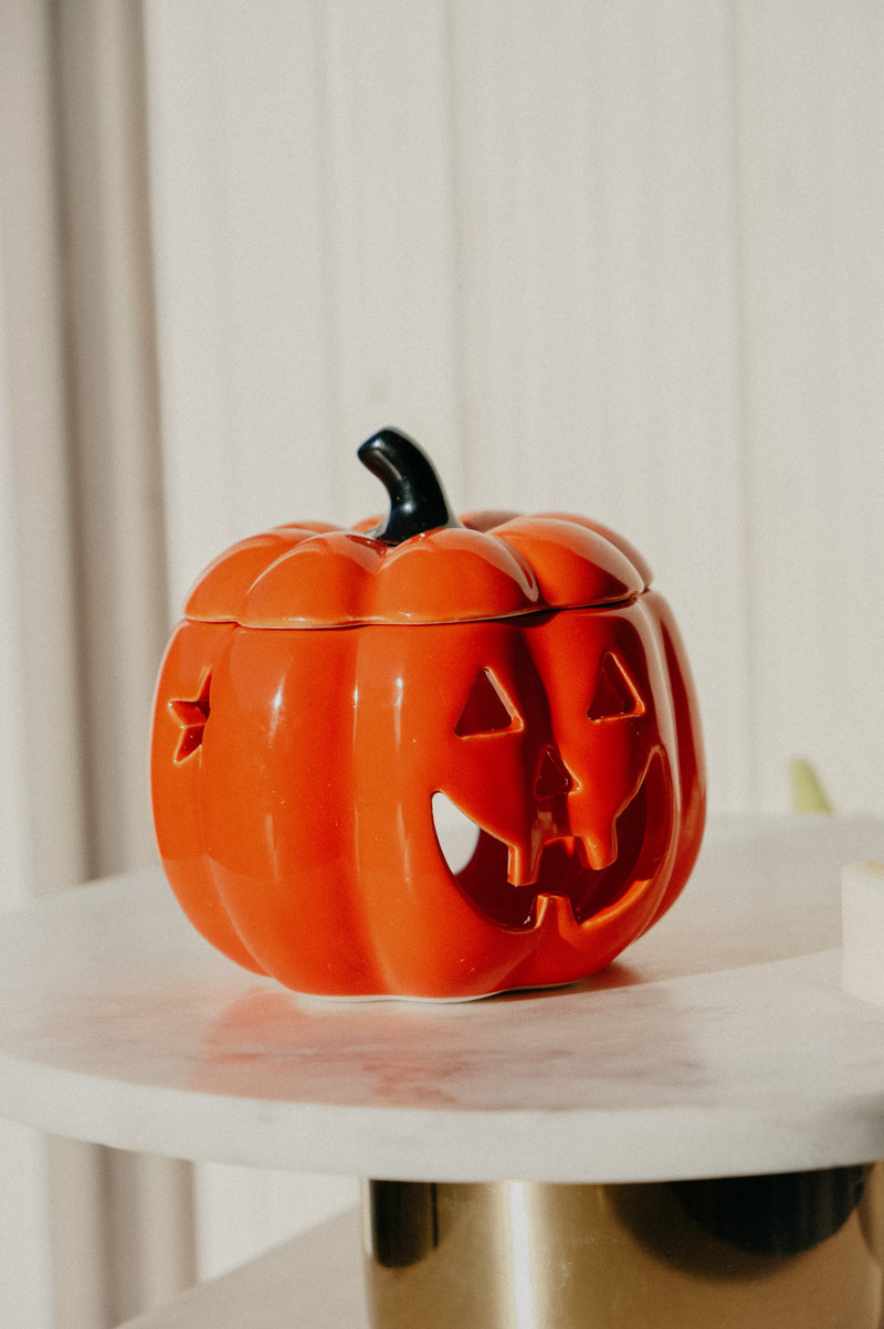 Jack-O-Lantern Pumpkin Halloween Wax Melt Burner