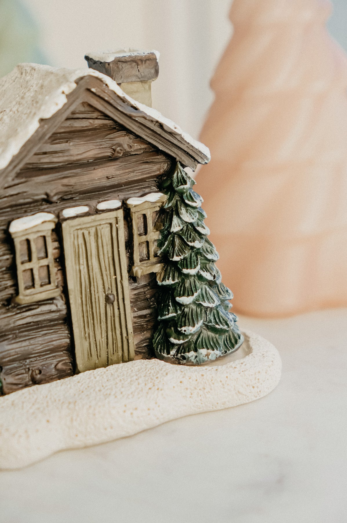 thumbnail image 2 of KWO Wooden Log Cabin Incense Burner Smoker – Made In Germany – Traditional German Smoker 2 of 4