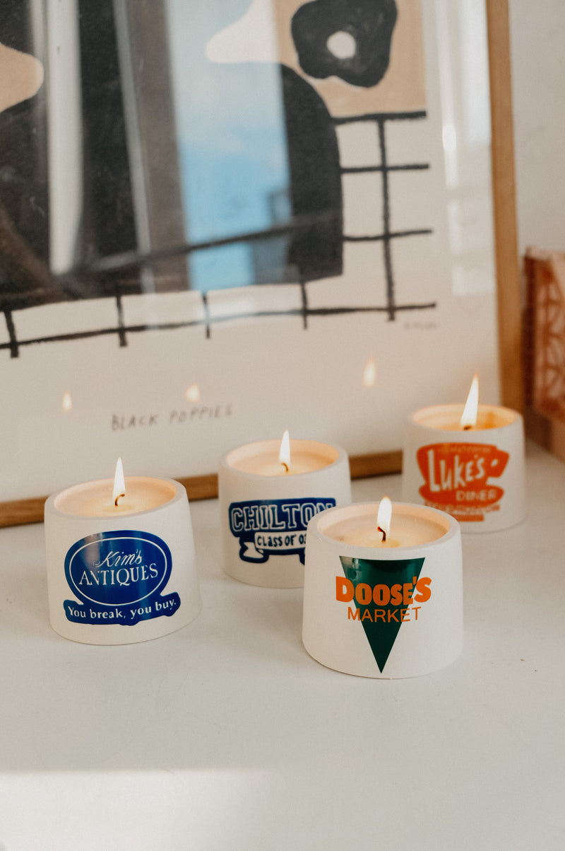 Kim’s Antiques Gilmore Girls Inspired Handmade Vegan Candle