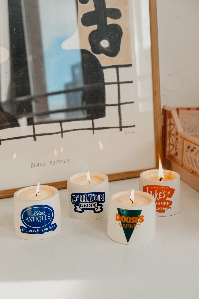 Kim’s Antiques Gilmore Girls Inspired Handmade Vegan Candle