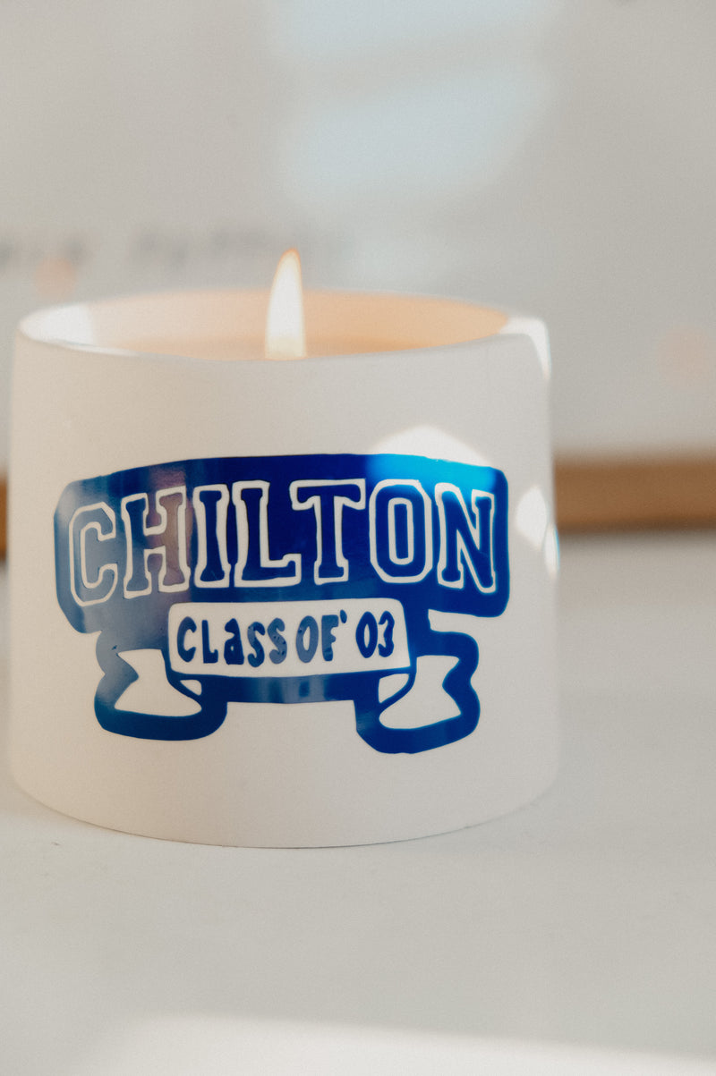 Chilton Prep School Gilmore Girls Inspired Handmade Vegan Candle