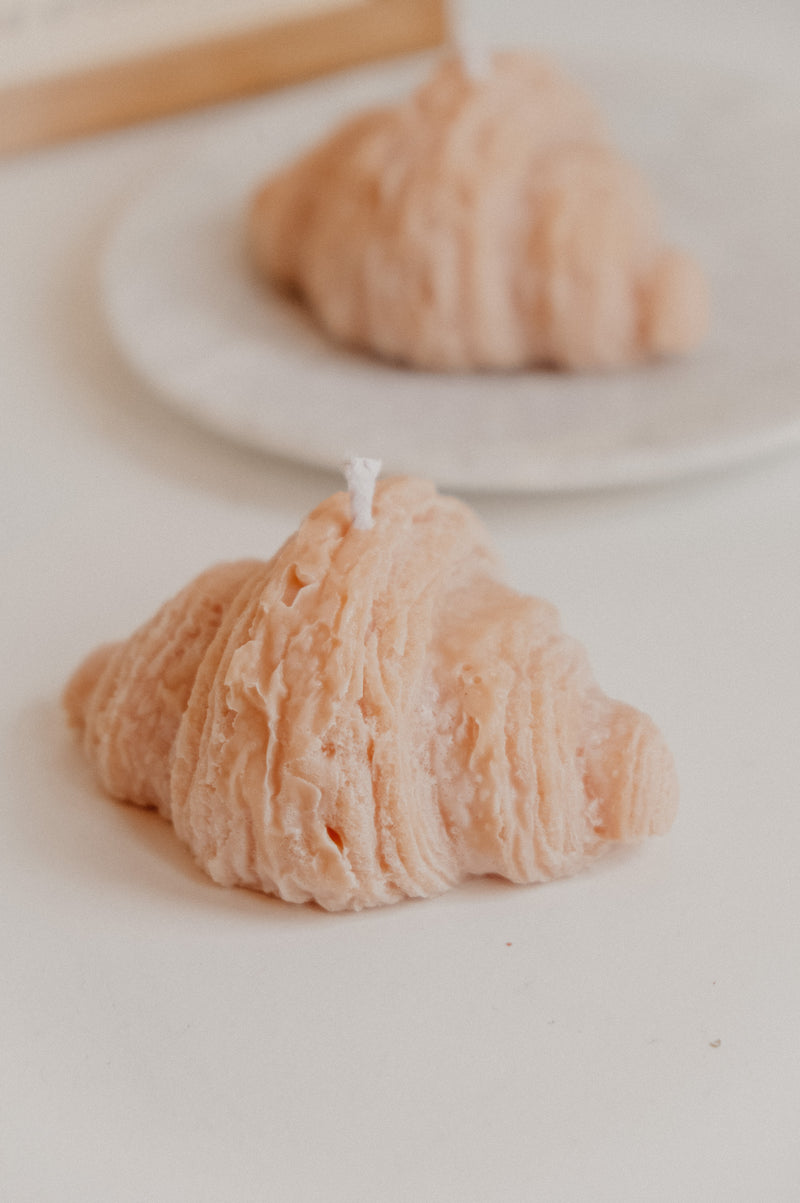 Croissant Scented Soy Wax Candle