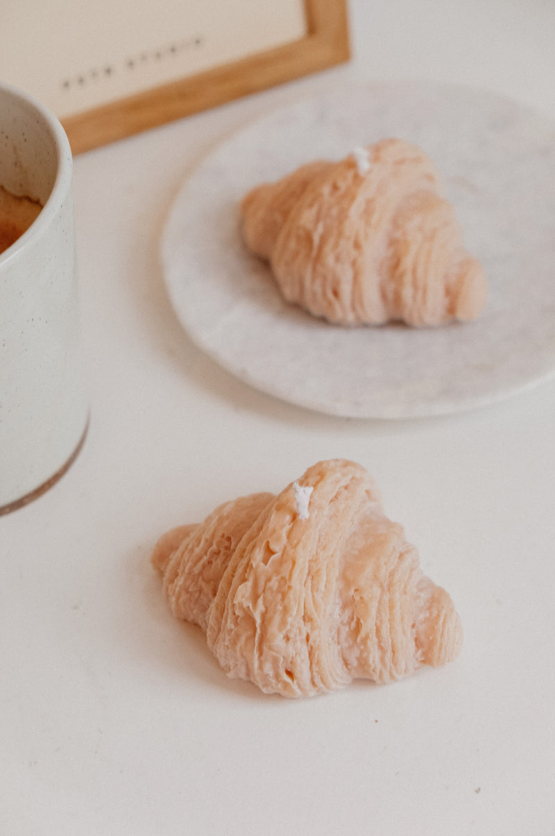 Croissant Scented Soy Wax Candle