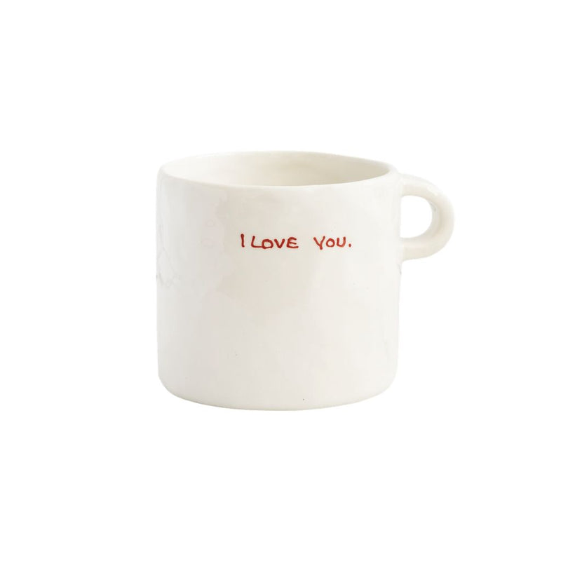 Rowe I Love You Large Ceramic Coffee Mug