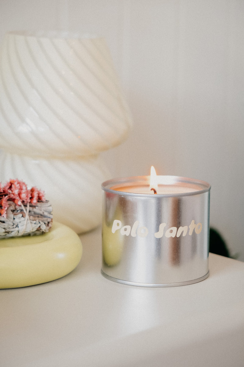 Palo Santo Soy Wax Tin Candle