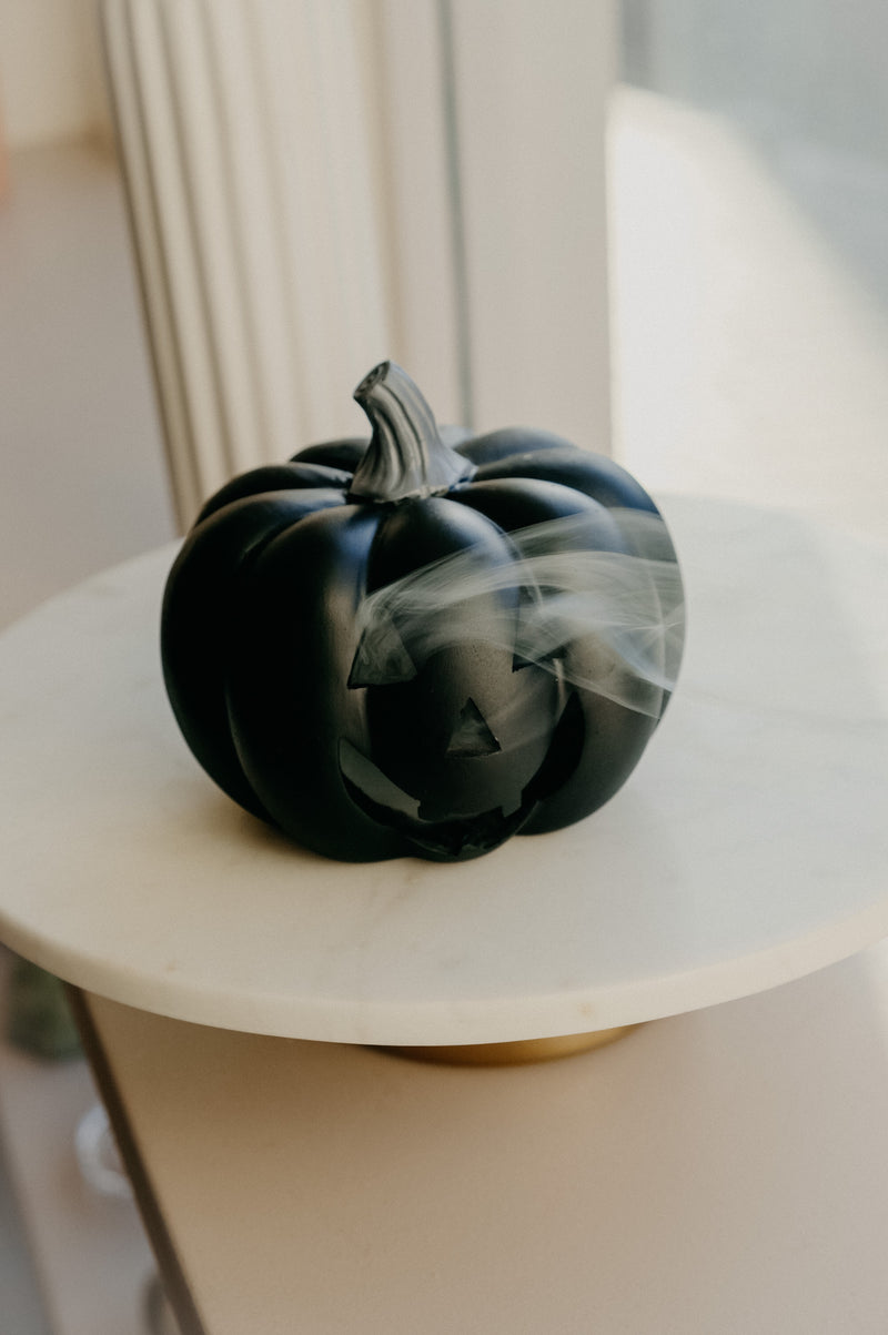 Pumpkin Jack-o-Lantern Halloween Incense Cone Holder